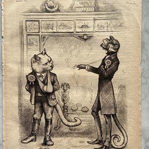 Thomas Nast, Harper's Weekly, Woodblock Engraving